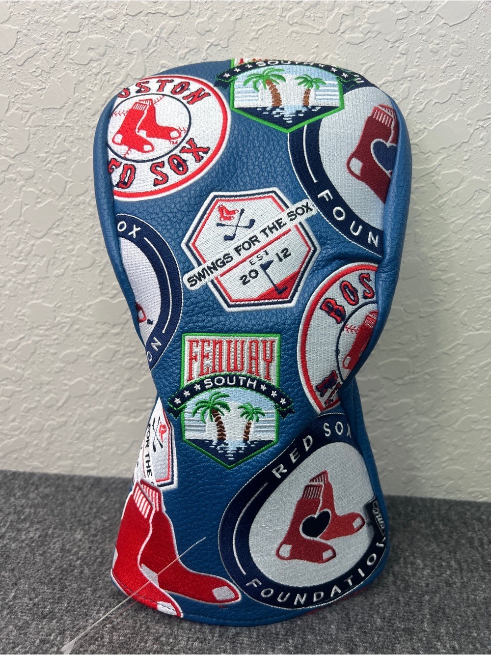 CMC design - Custom MLB - Boston Red Sox Logo Driver Headcover